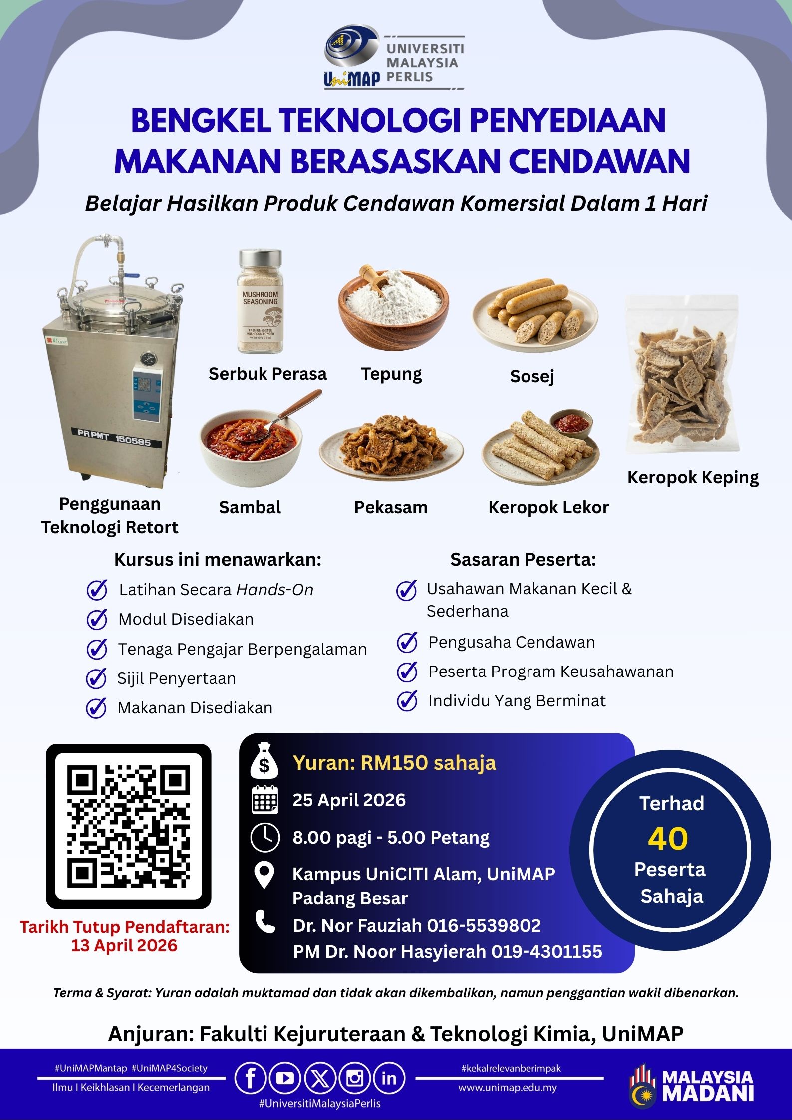 V3 BENGKEL TEKNOLOGI PENYEDIAAN MAKANAN BERASASKAN CENDAWAN